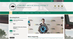 Desktop Screenshot of carlisleschools.org